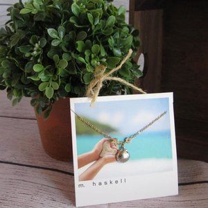 M. Haskell Seashell Necklace